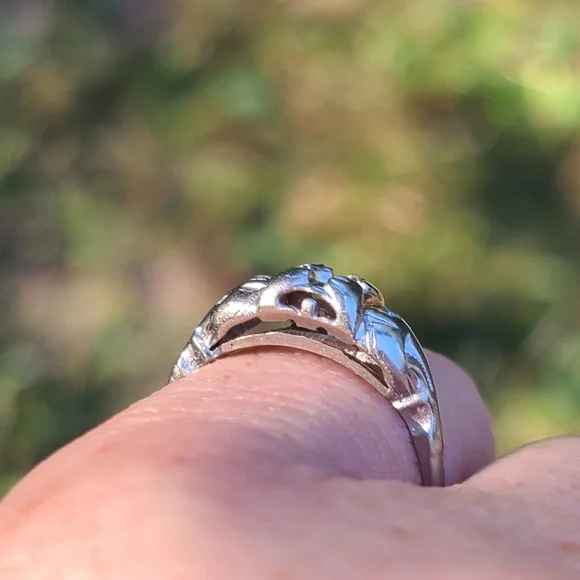 ❤️ SOLD!! 14k Gold Engagement Ring - Picture 3 of 6